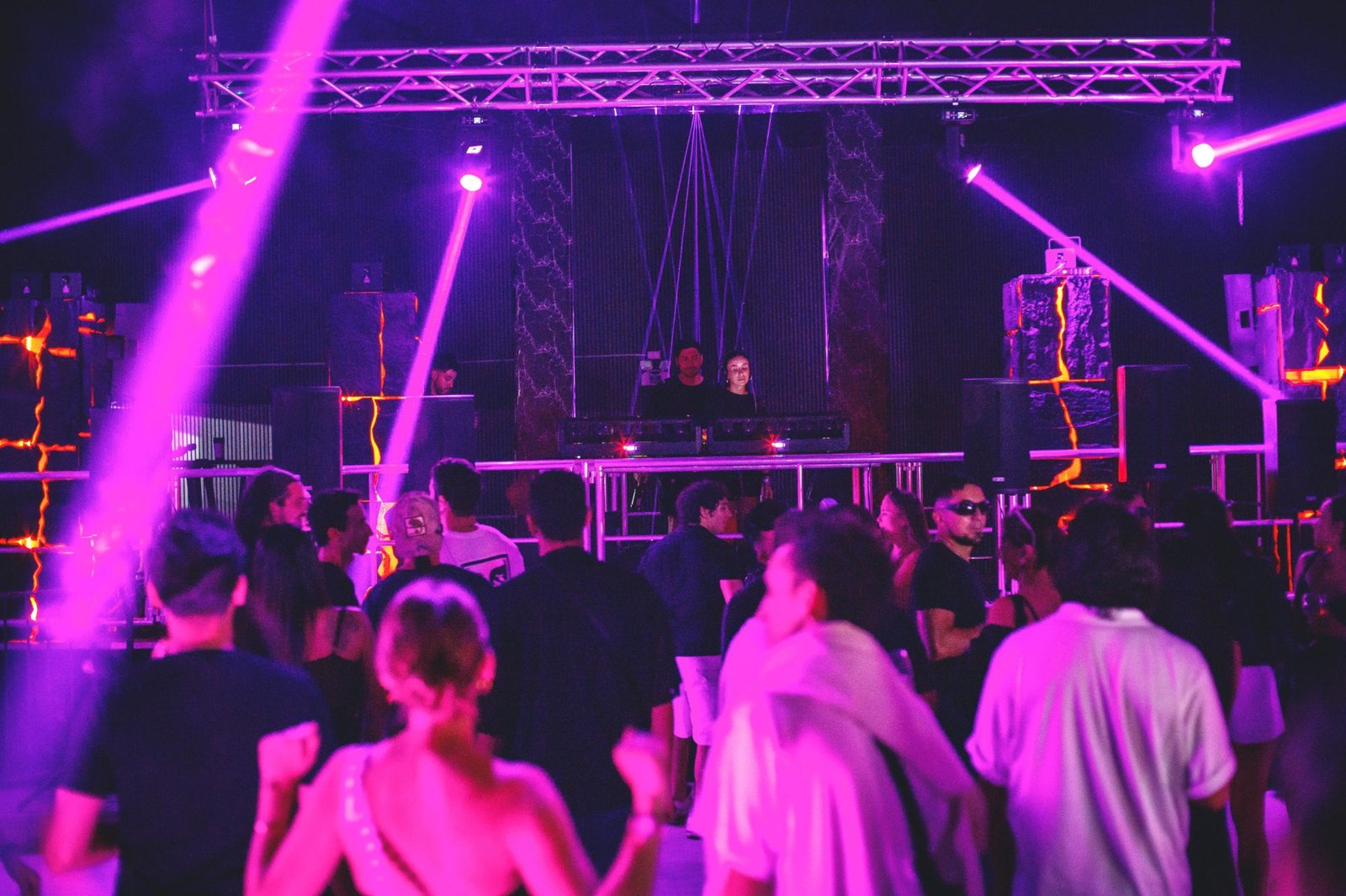 Refuerzo sonoro en una fiesta